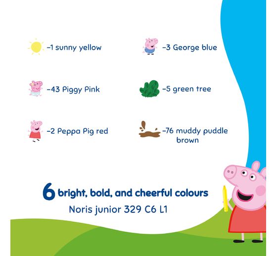 Feutres Noris junior &laquo; Peppa Pig &raquo;
