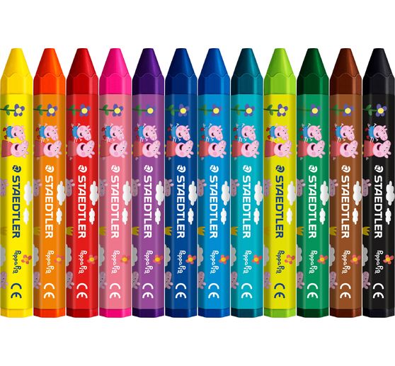 Craies de cire Noris junior &laquo; Peppa Pig &raquo;