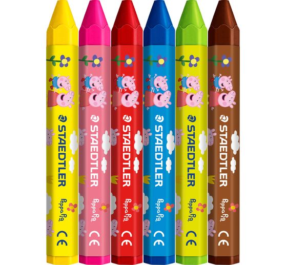 Craies de cire Noris junior &laquo; Peppa Pig &raquo;