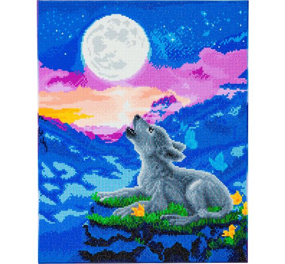 Diamond Painting &laquo; Crystal Art Kit &raquo;, 40 x 50 cm