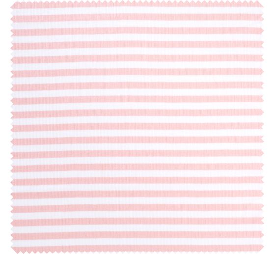 Rib jersey fabric "Stripes"