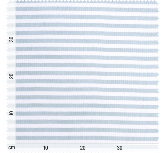 Rib jersey fabric "Stripes"