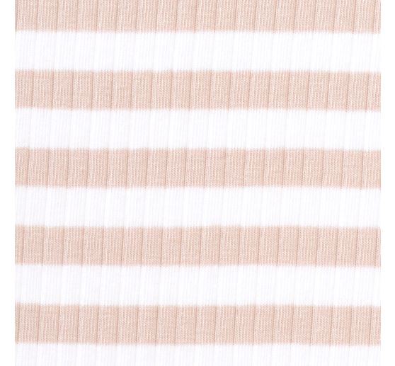 Rib jersey fabric "Stripes"