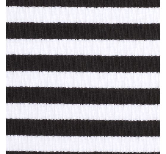 Rib jersey fabric "Stripes"