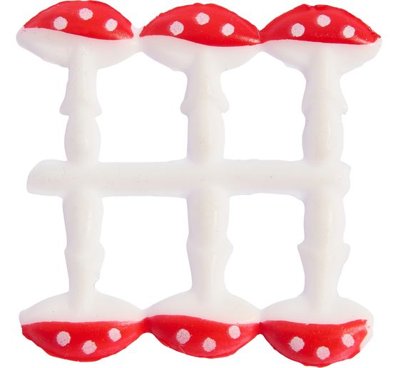 Wax motif "Mini mushrooms"