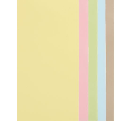 Wax sheet set, 20 &times; 10 cm, 5 pcs