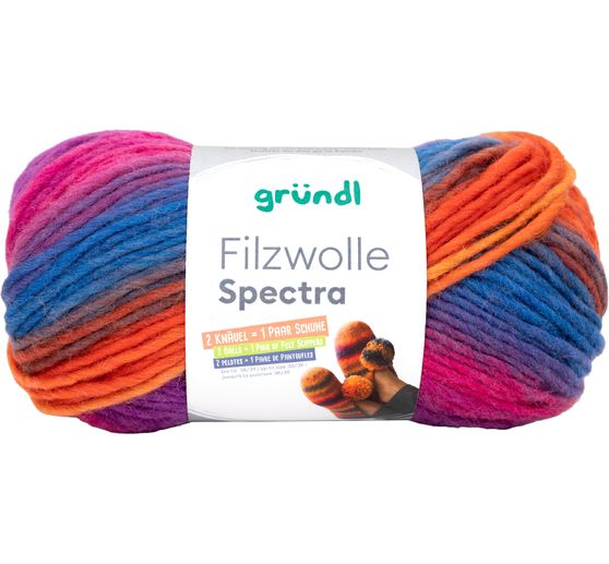 Laine &agrave; feutrer Gr&uuml;ndl &laquo; Spectra &raquo;