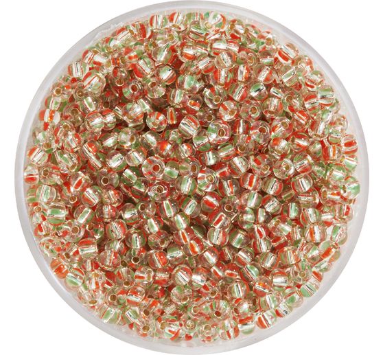 Seed beads, crystal, 2.6 mm