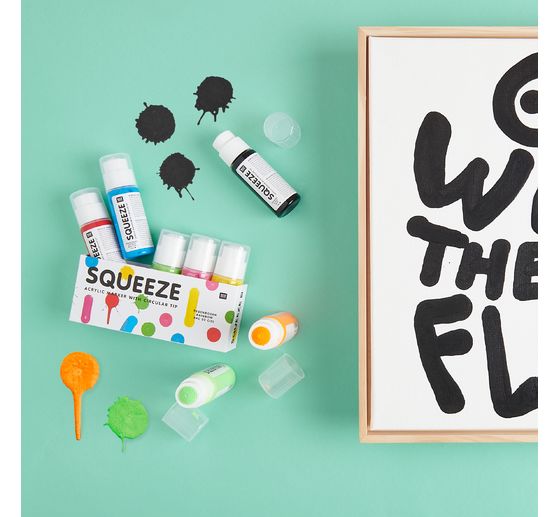 Rico Design Squeeze acrylic marker set