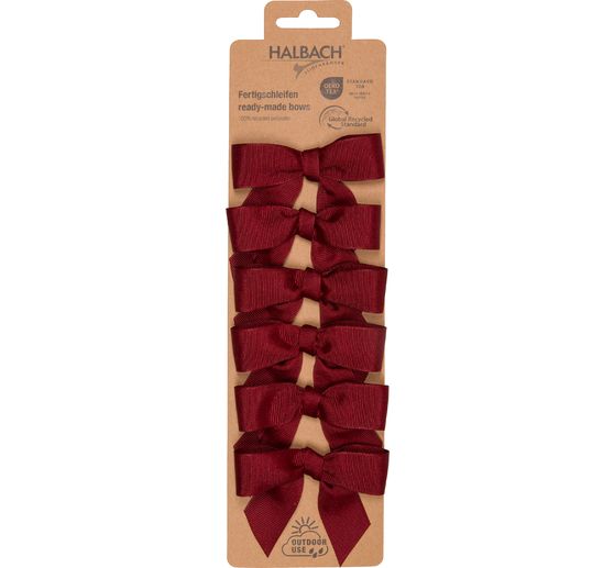 Decorative bows, 6 pieces