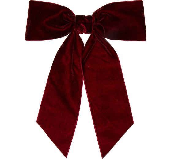 N&oelig;uds d&eacute;coratifs &laquo; Velours &raquo;, 2 pi&egrave;ces