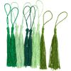 Marque-pages VBS &laquo; Pompons &raquo; Mix vert