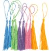 Marque-pages VBS &laquo; Pompons &raquo; Mix pastel