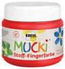 Peinture au doigt pour textile MUCKI, 150 ml