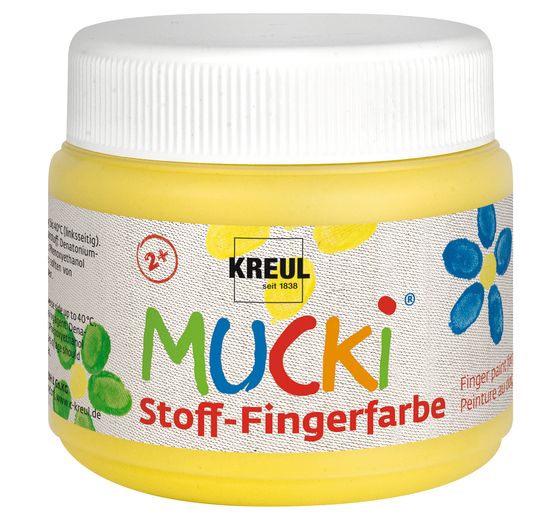 Peinture au doigt pour textile MUCKI, 150 ml