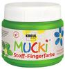 Peinture au doigt pour textile MUCKI, 150 ml