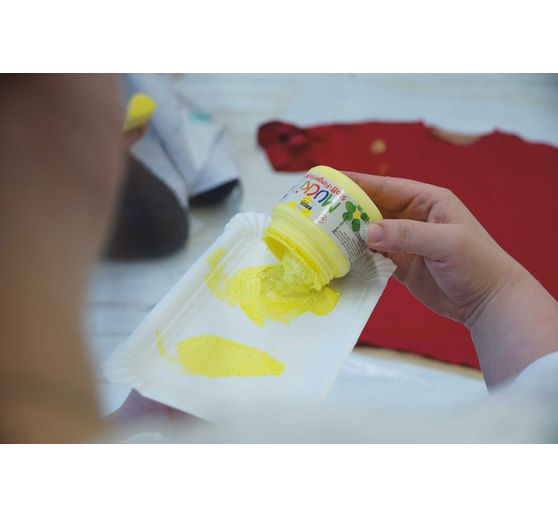 Peinture au doigt pour textile MUCKI, 150 ml