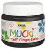 Peinture au doigt pour textile MUCKI, 150 ml