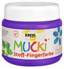 Peinture au doigt pour textile MUCKI, 150 ml