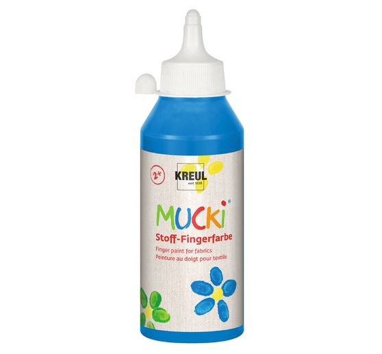 Peinture au doigt pour textile MUCKI, 250 ml