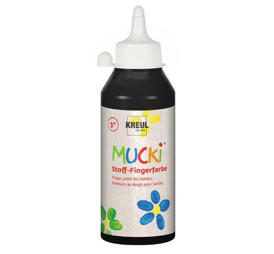 Peinture au doigt pour textile MUCKI, 250 ml