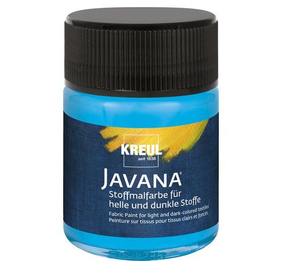 Peinture pour tissus clairs et foncés Javana, 50 ml