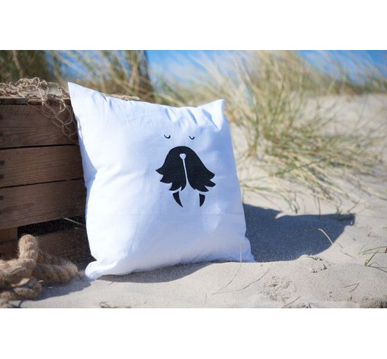 Housse de coussin VBS, Blanc, 39 x 39 cm