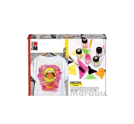 Set Marabu « Textil Neon »