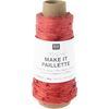 Rico Design Creative &laquo; Make It Paillette &raquo; Rouge
