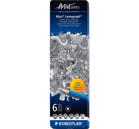 Crayons &agrave; dessin STAEDTLER &laquo; Mars Lumograph &raquo; 100