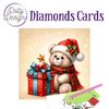 Card set "Diamonds" Bear with Gift
