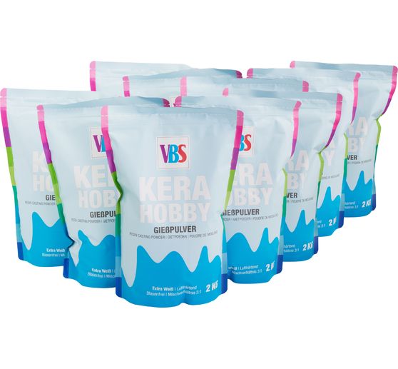 Poudre de moulage VBS &laquo; KeraHobby &raquo;, Blanc