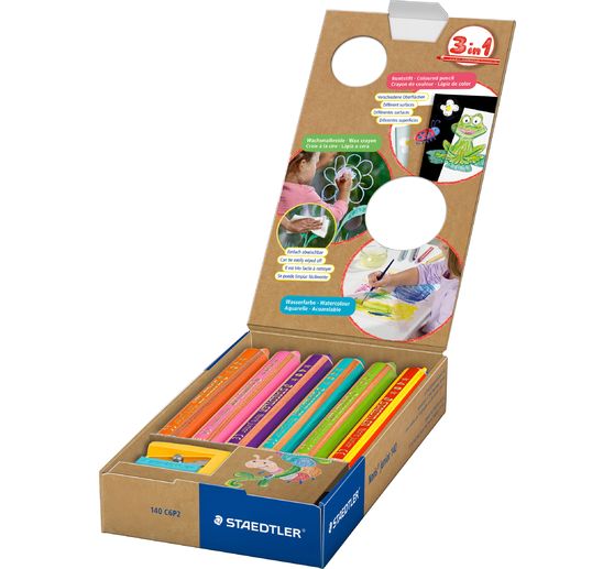 Crayons de couleur STAEDTLER 5+1 &laquo; Noris junior &raquo;