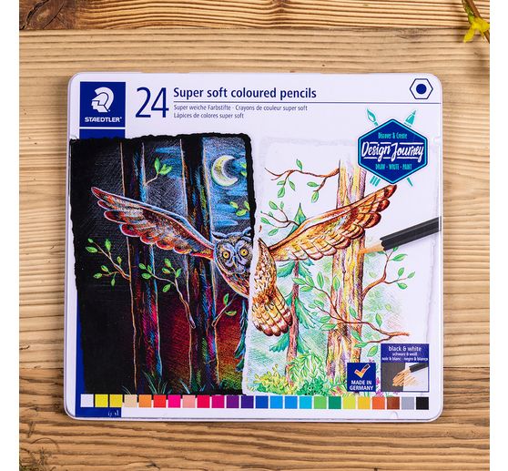 Crayons de couleur STAEDTLER &laquo; Super soft &raquo;