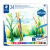Crayons aquarellables STAEDTLER &laquo; Design Journey &raquo; dans un &eacute;tui en m&eacute;tal