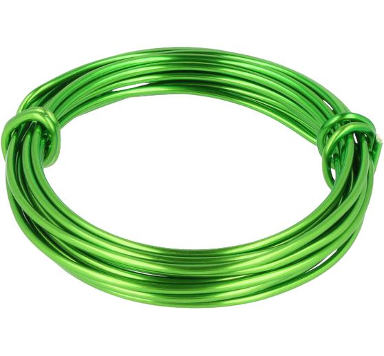 Fil d&rsquo;aluminium d&eacute;co,, 2 mm, longueur 3 m