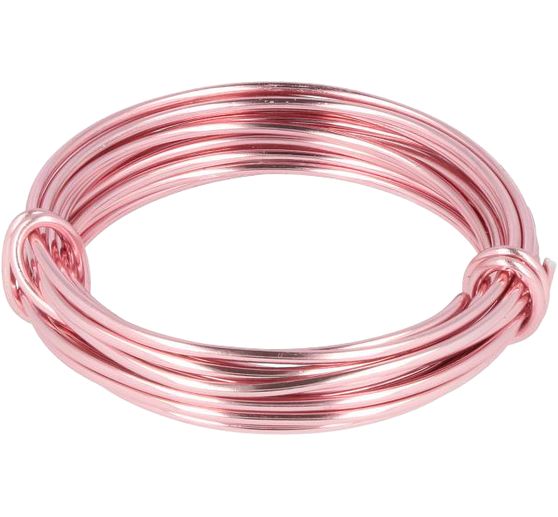 Fil d&rsquo;aluminium d&eacute;co,, 2 mm, longueur 3 m
