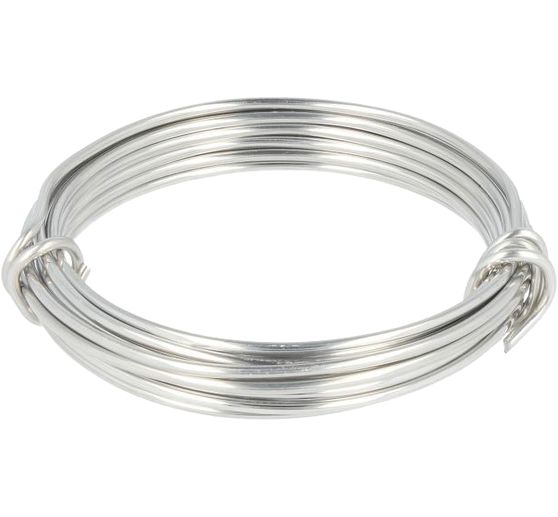 Fil d&rsquo;aluminium d&eacute;co,, 2 mm, longueur 3 m