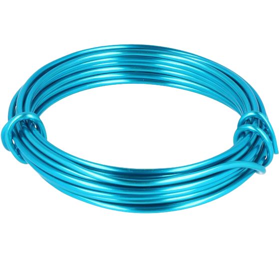 Fil d&rsquo;aluminium d&eacute;co,, 2 mm, longueur 3 m