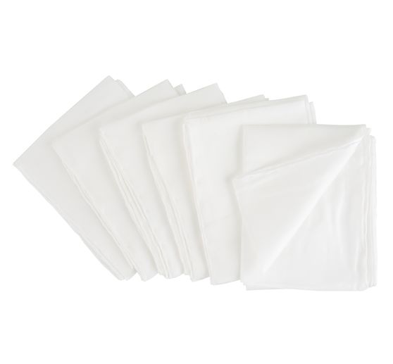 Carrés de soie VBS « Pongé 06 », 90 x 90 cm, 6 pc.