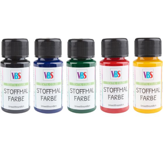 VBS Fabric paint "Basic Colours- Set"