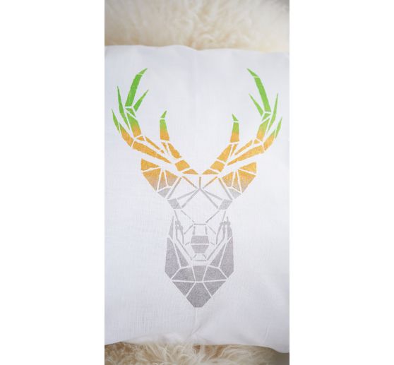 Housse de coussin VBS, Blanc, 39 x 39 cm