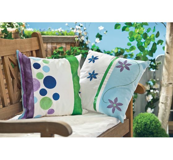 Housse de coussin VBS, Blanc, 39 x 39 cm