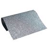 Film thermocollant Extra Bling, effet pailleté, A4 Black Silver