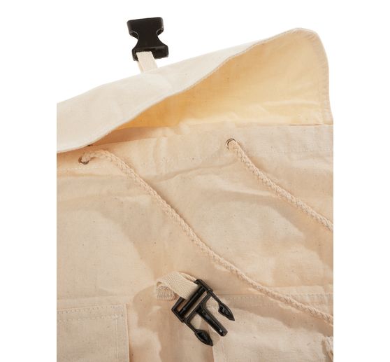 Sac à dos en coton VBS, 36 x 48 cm