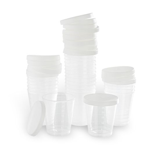 VBS 24 Mini-gobelets avec couvercle, 30 ml