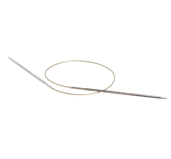 Aiguilles circulaires, aluminium, env. L 60 cm
