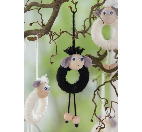 Demi-boules en bois VBS « Ø 30 mm », 25 pc.