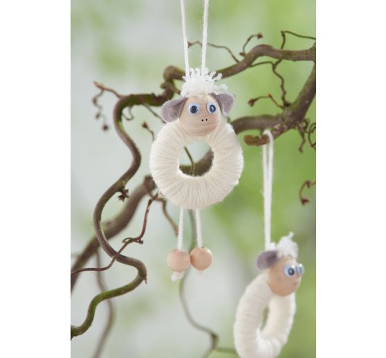 Demi-boules en bois VBS « Ø 30 mm », 25 pc.