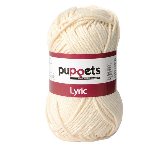 Fil à crocheter « puppets Lyric », 8/8, 50 g